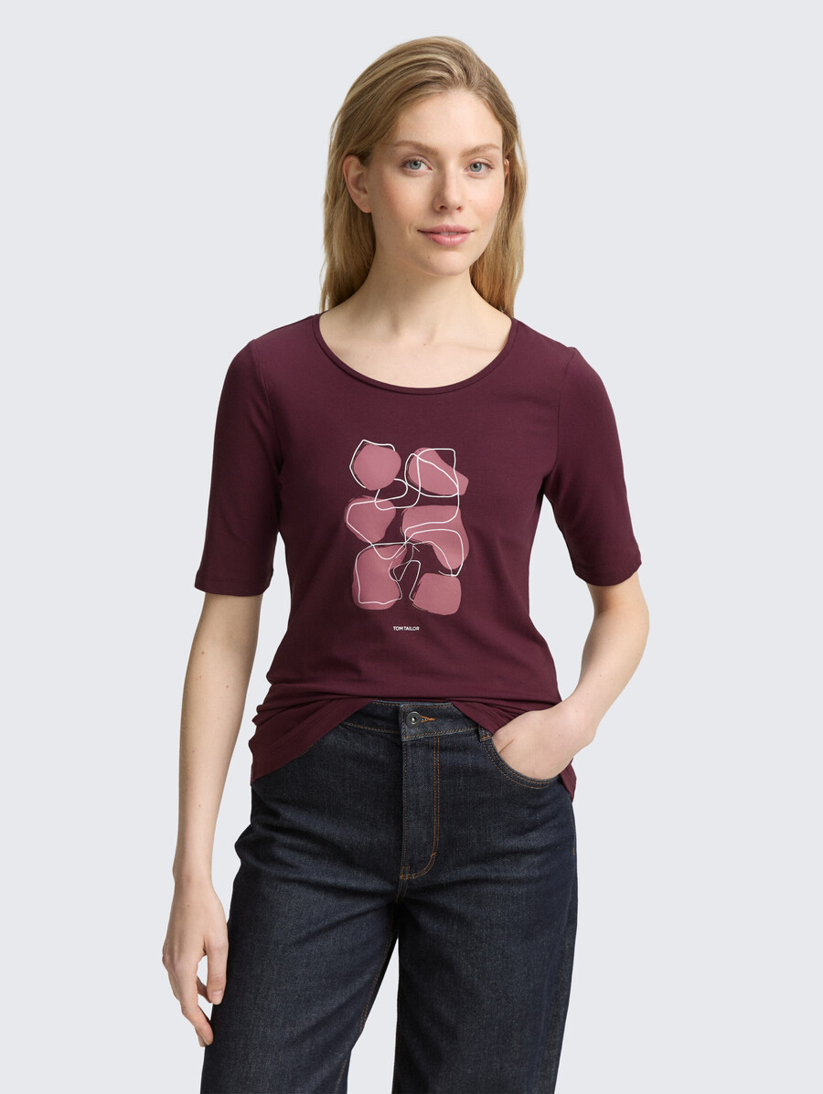 t-shirt mit aufdruck
