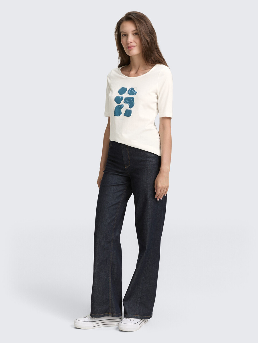 t-shirt mit aufdruck
