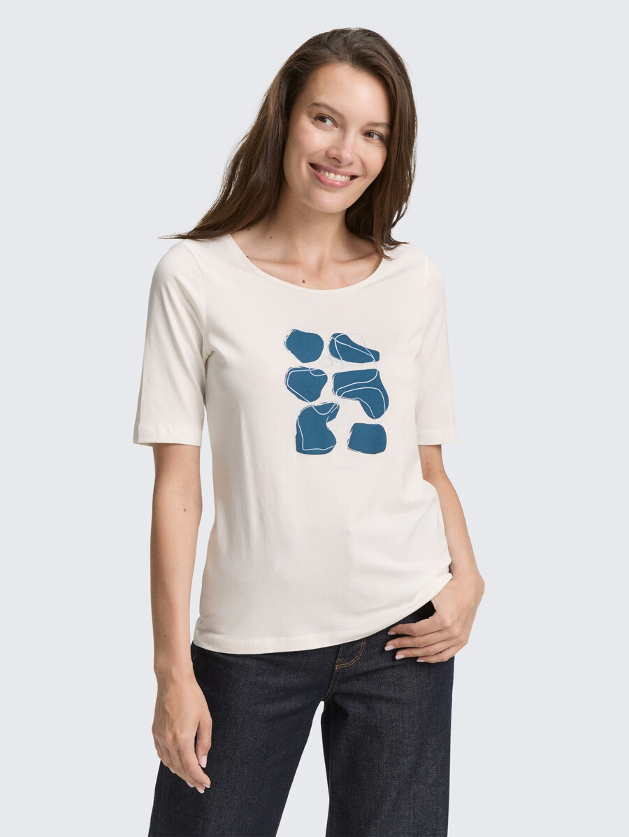 t-shirt mit aufdruck