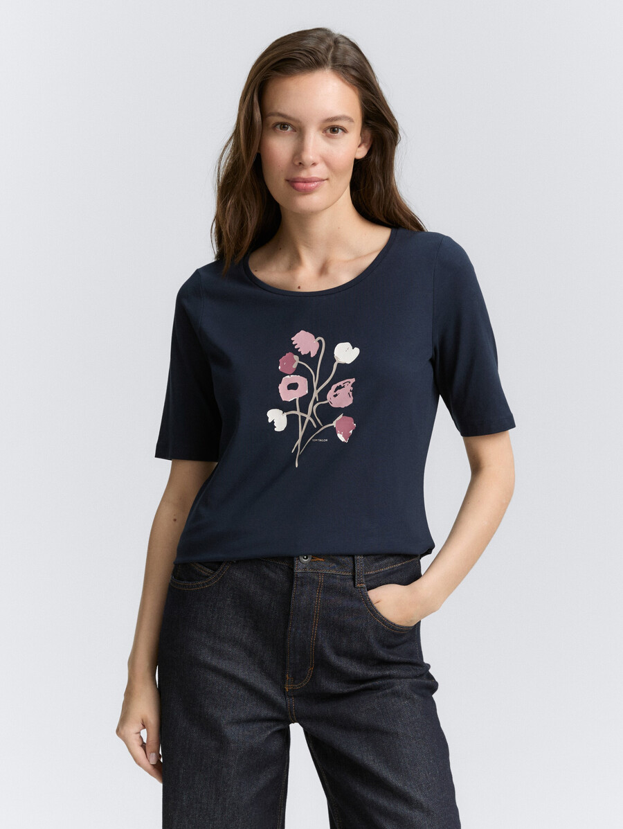t-shirt mit aufdruck