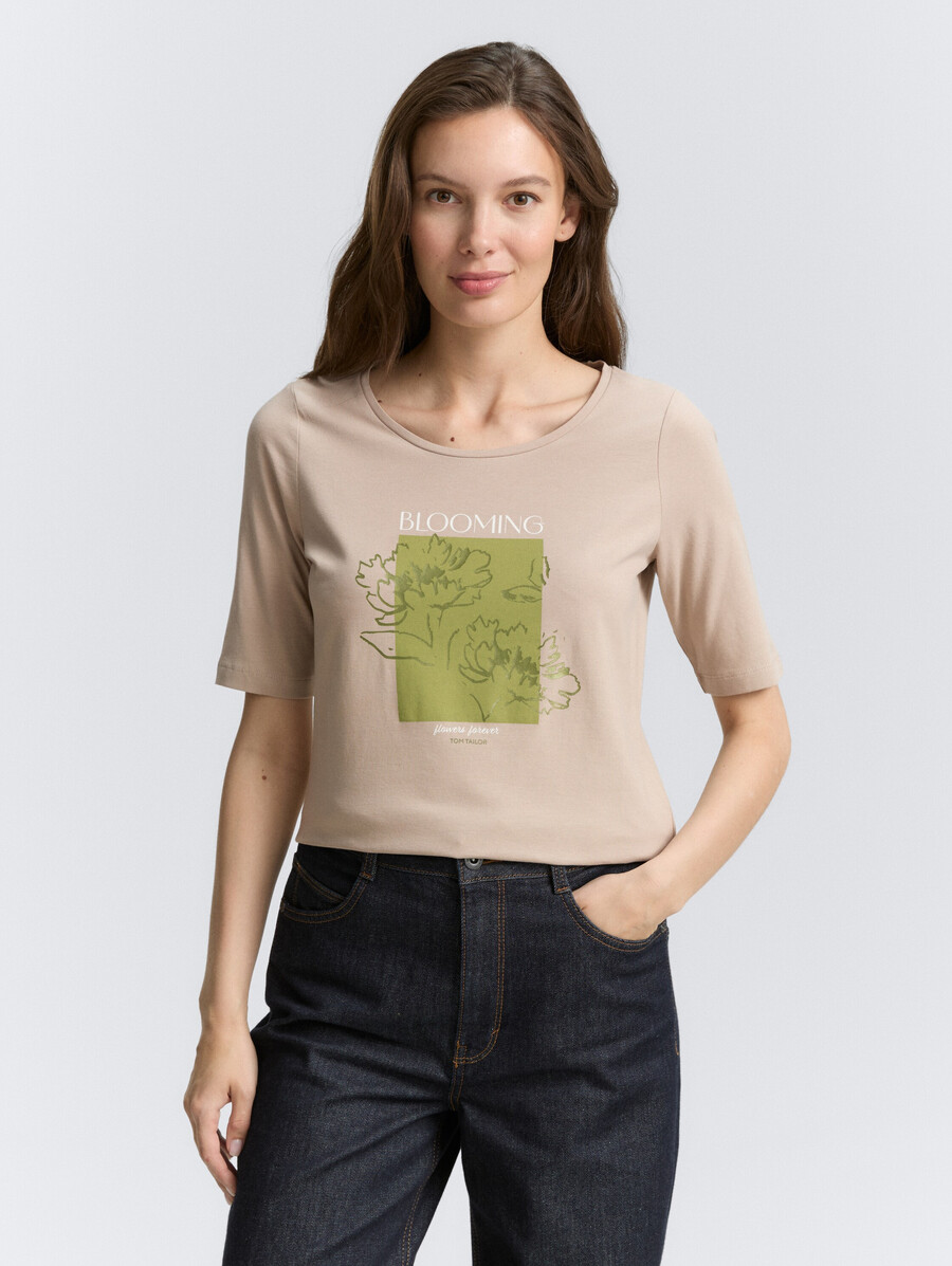 t-shirt mit aufdruck
