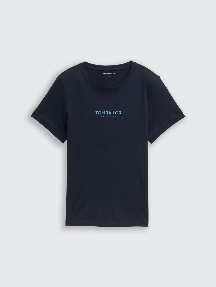 t-shirt mit logodruck