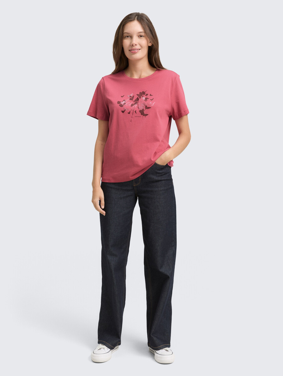 t-shirt mit aufdruck