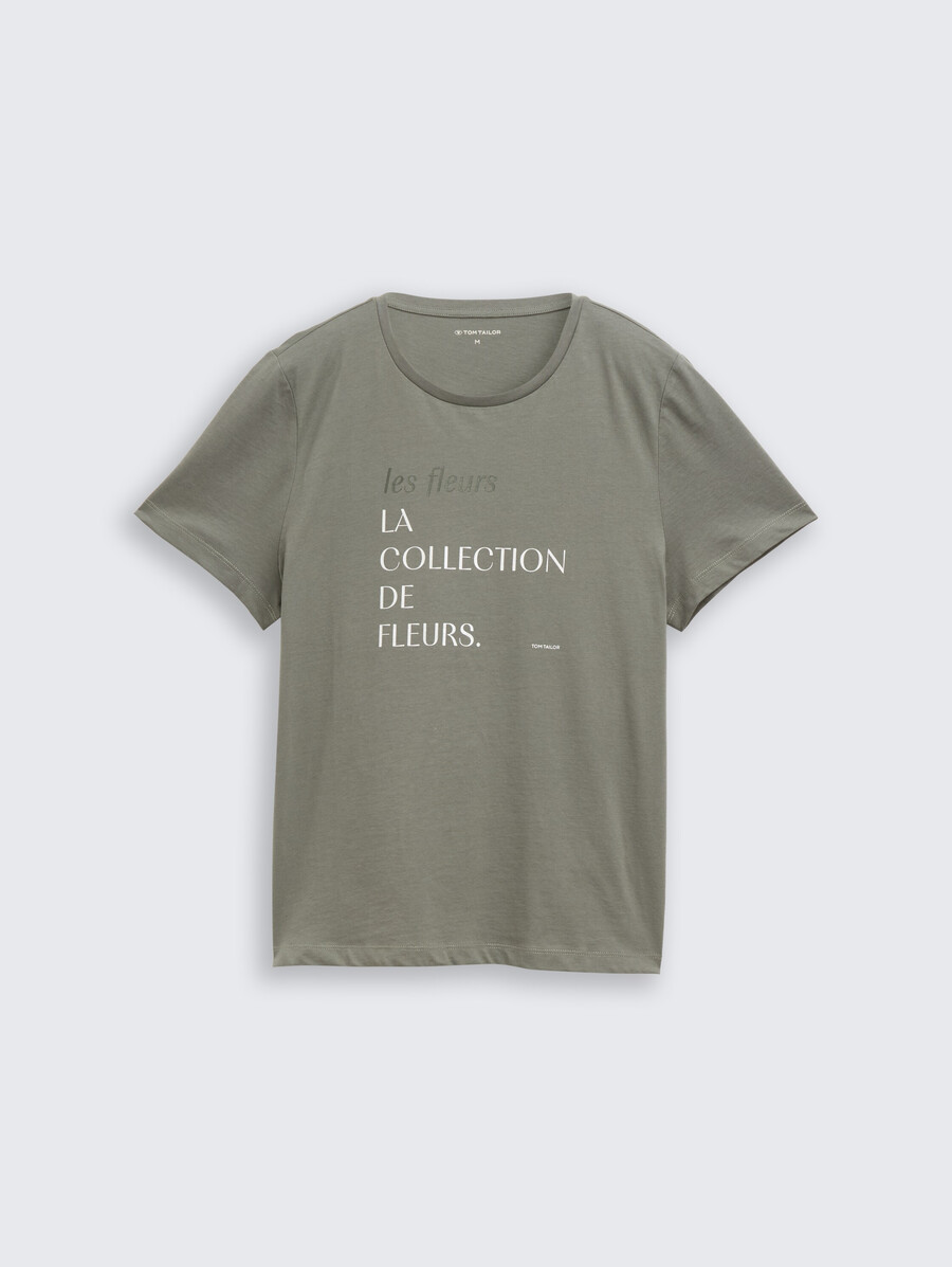 t-shirt mit aufdruck