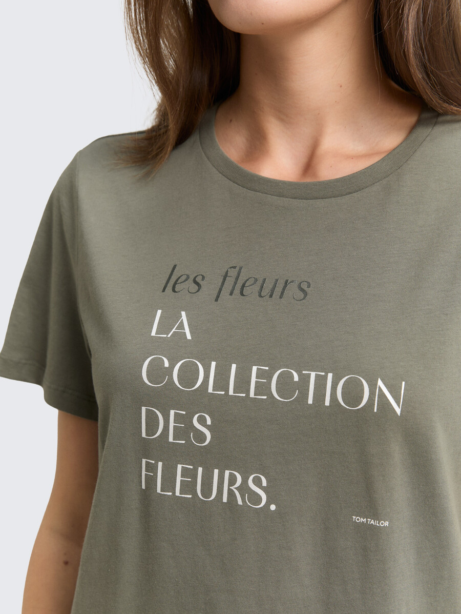 t-shirt mit aufdruck