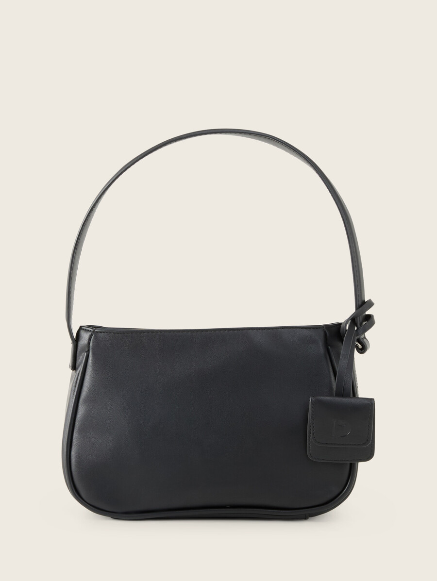 ttbena schultertasche mit logo-anhänger