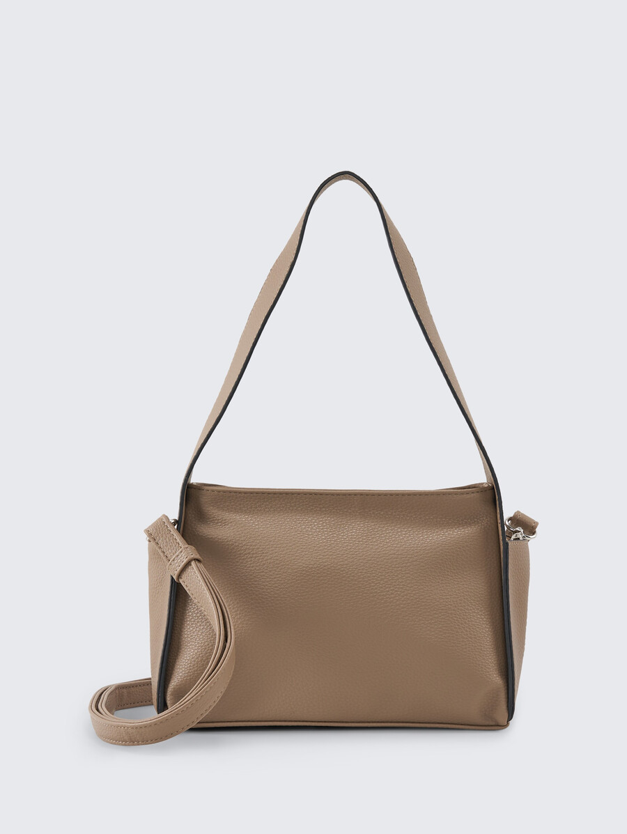 ttrowan schultertasche aus kunstleder