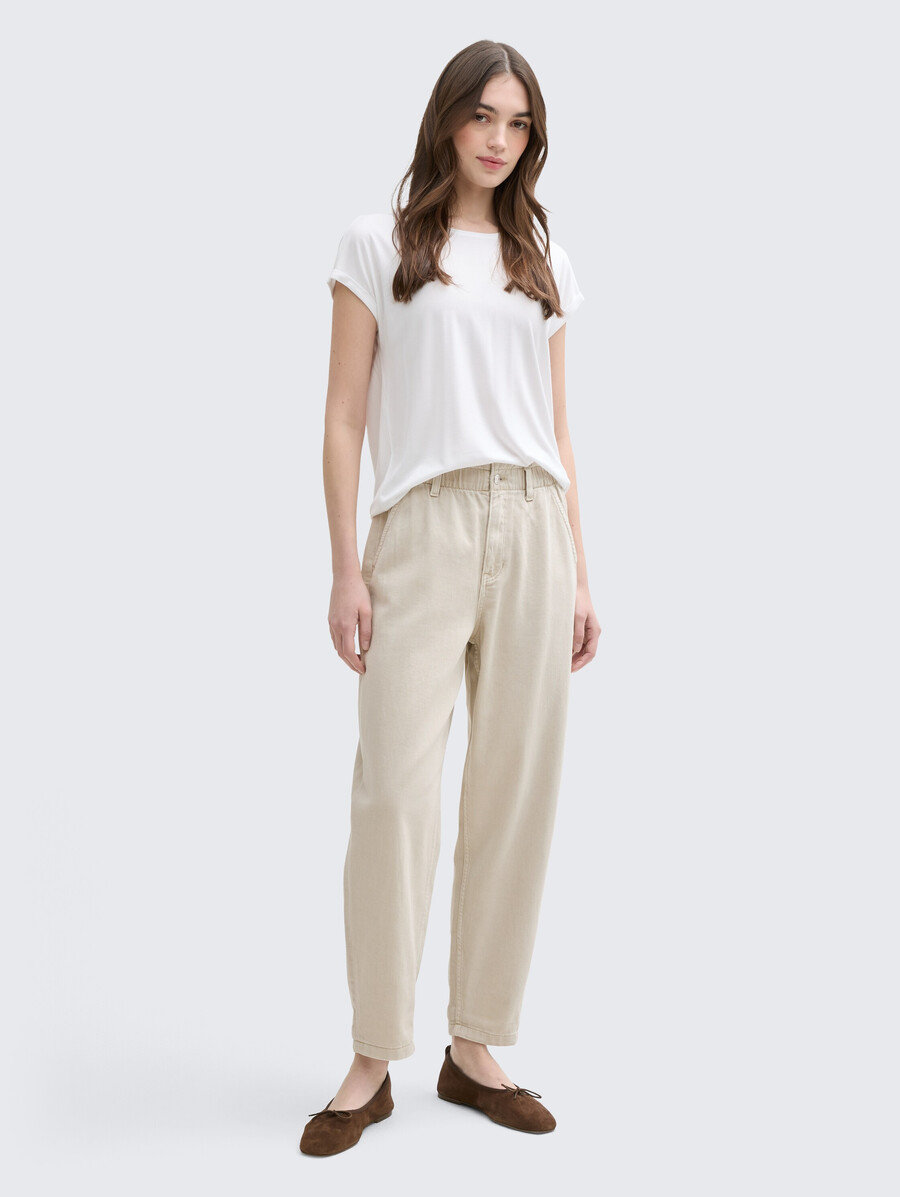 paperbag barrel jeans