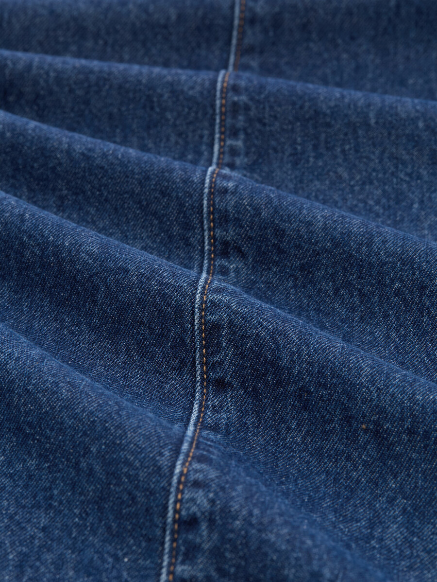 ttadea barrel jeans mit verstellbarer beinöffnung