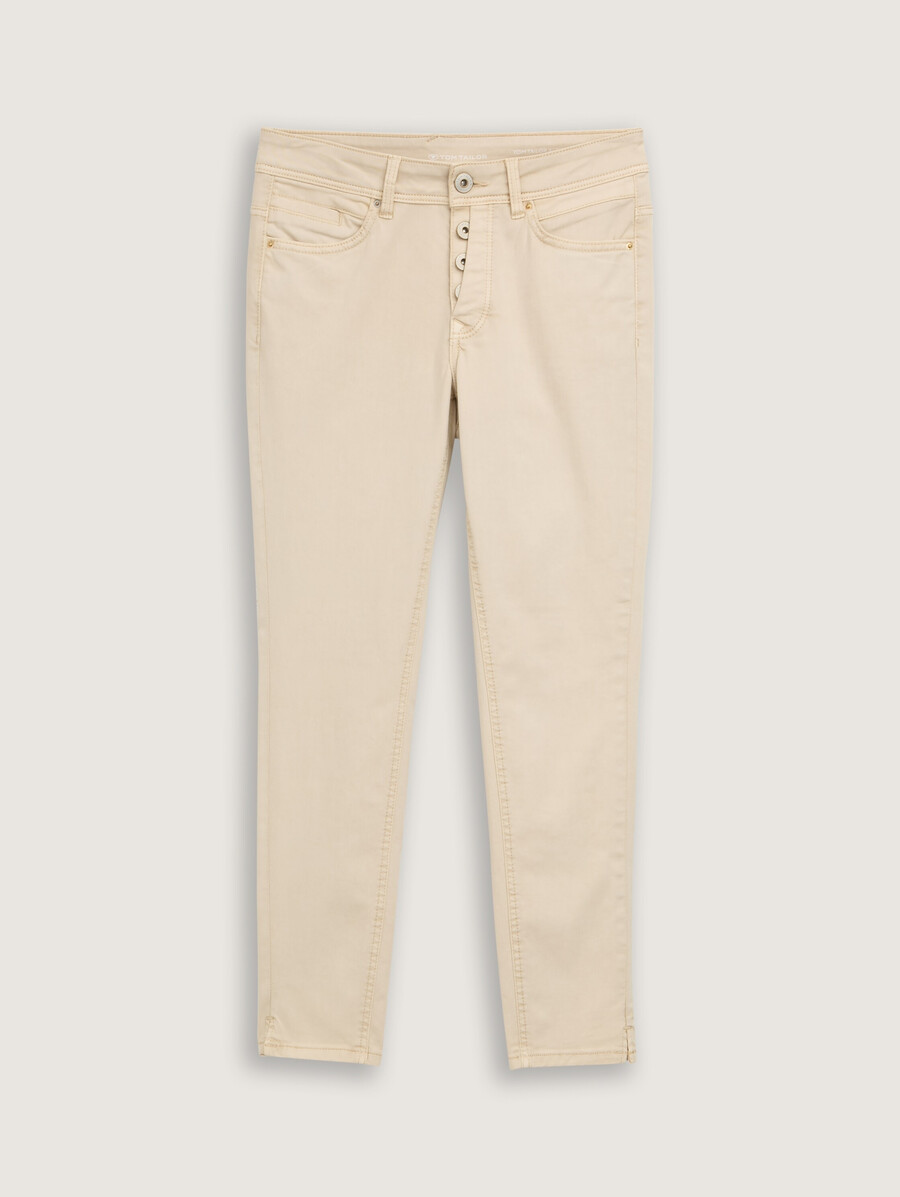 ttalexa skinny jeans mit knopfleiste