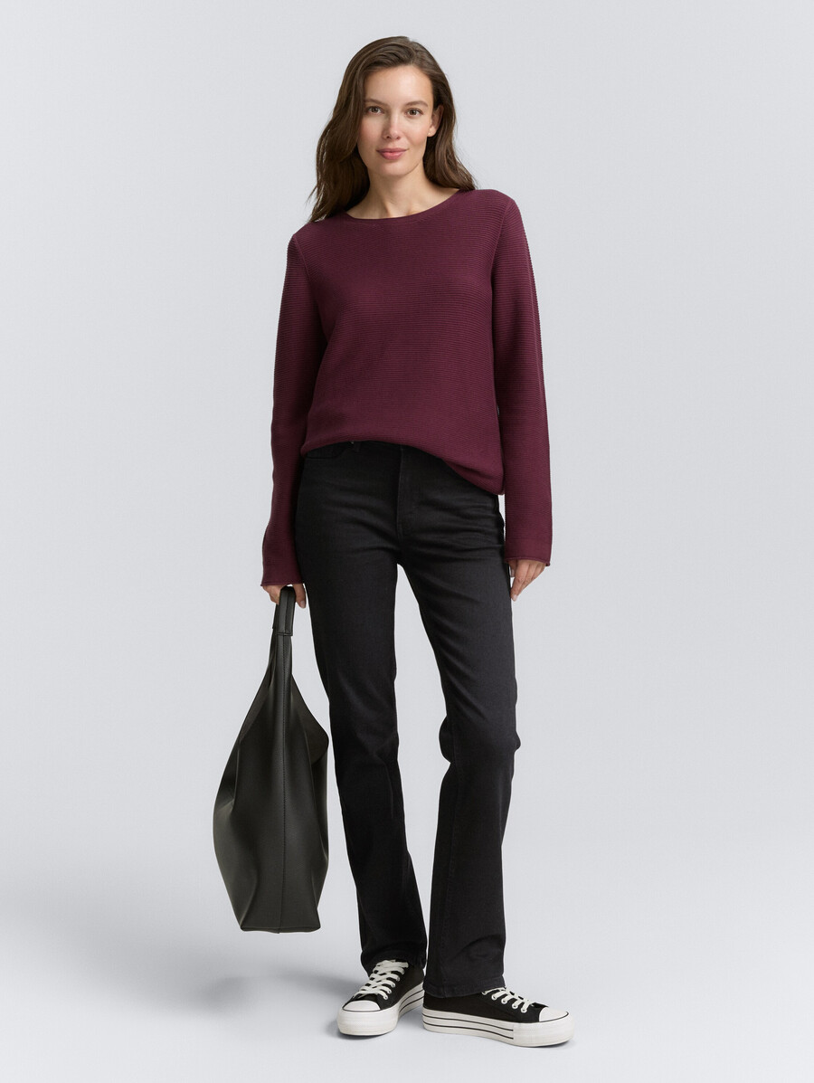 ttelva straight high-waist-jeans