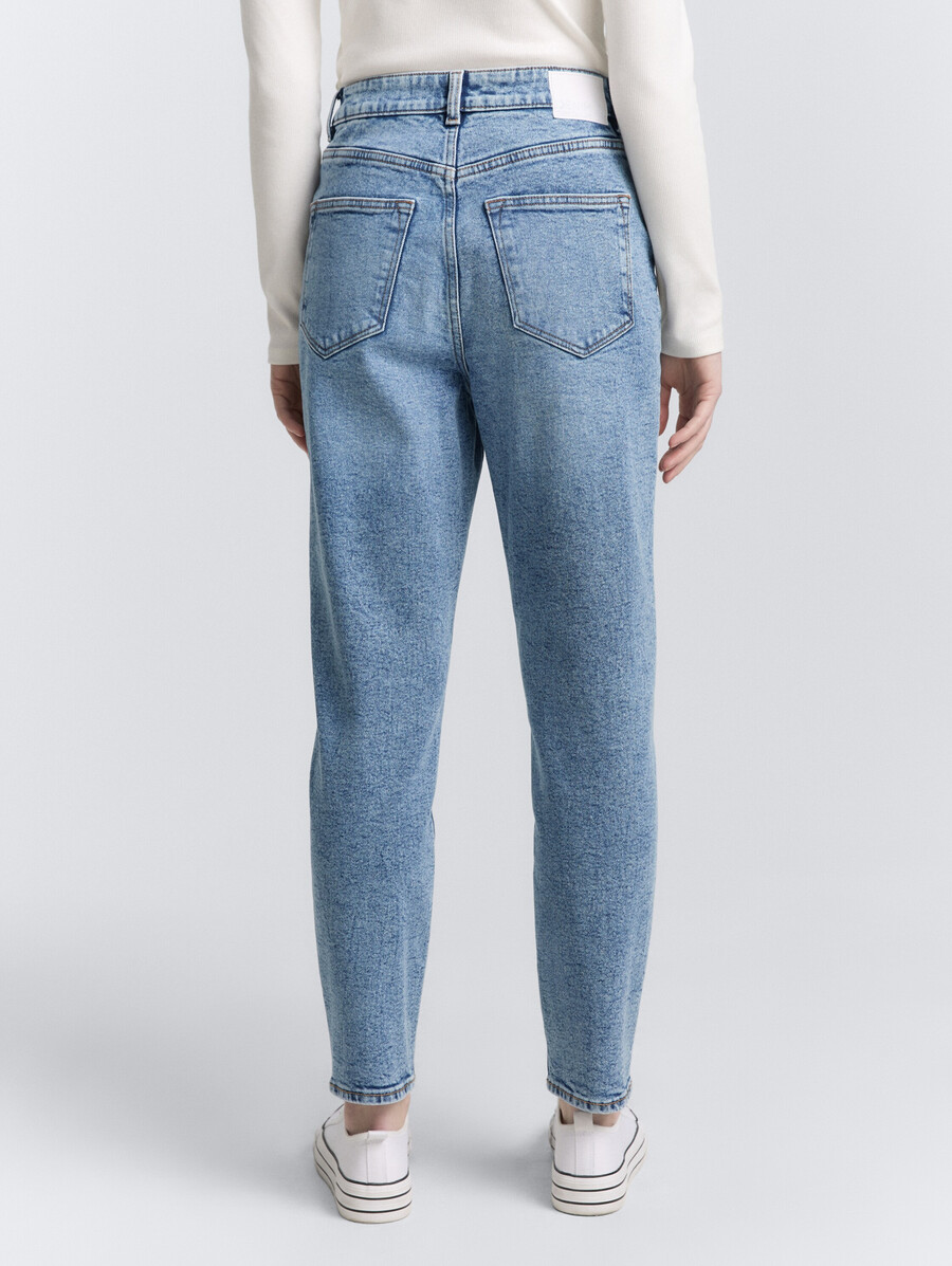 ttlinley mom high waist ankle jeans