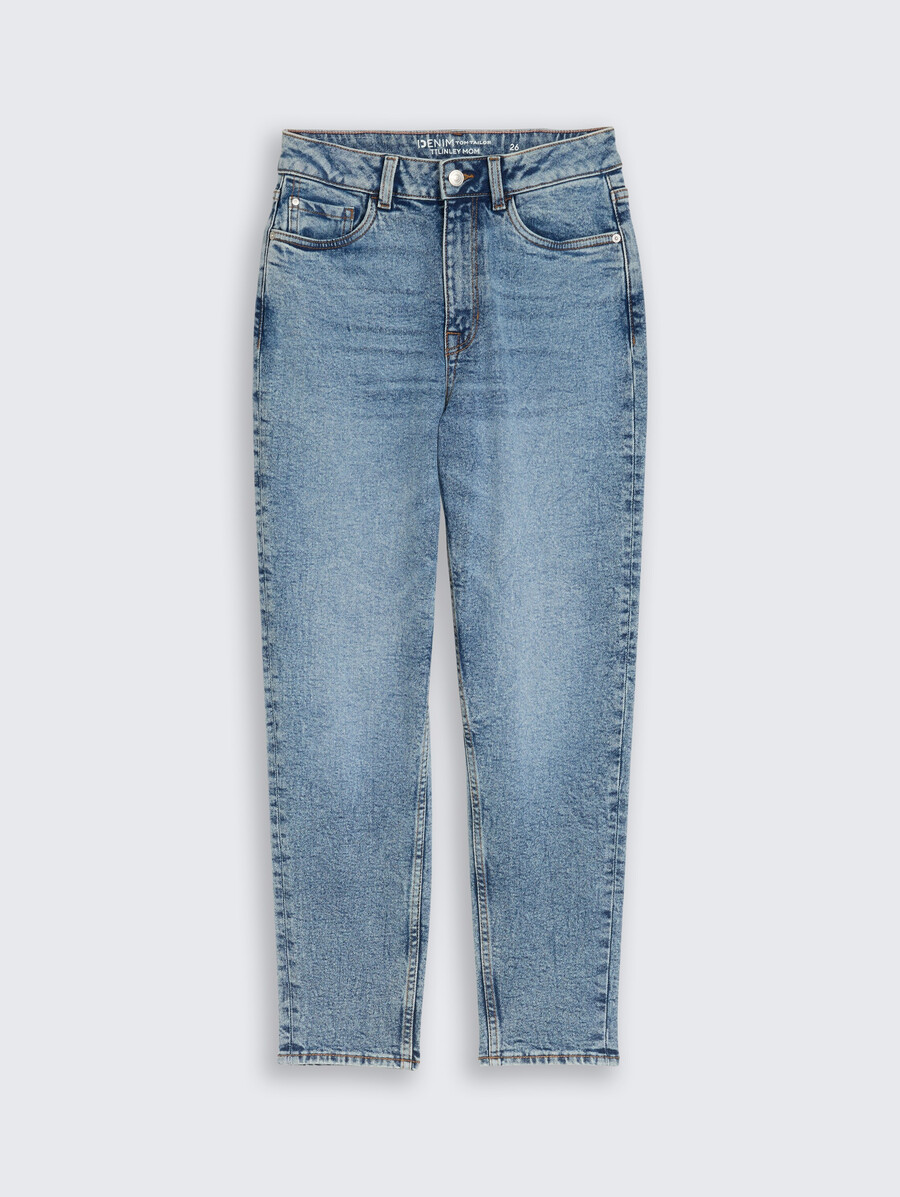 ttlinley mom high waist ankle jeans