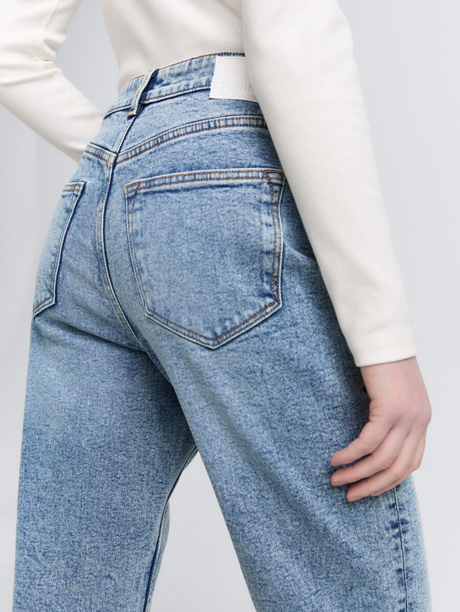 ttlinley mom high waist ankle jeans