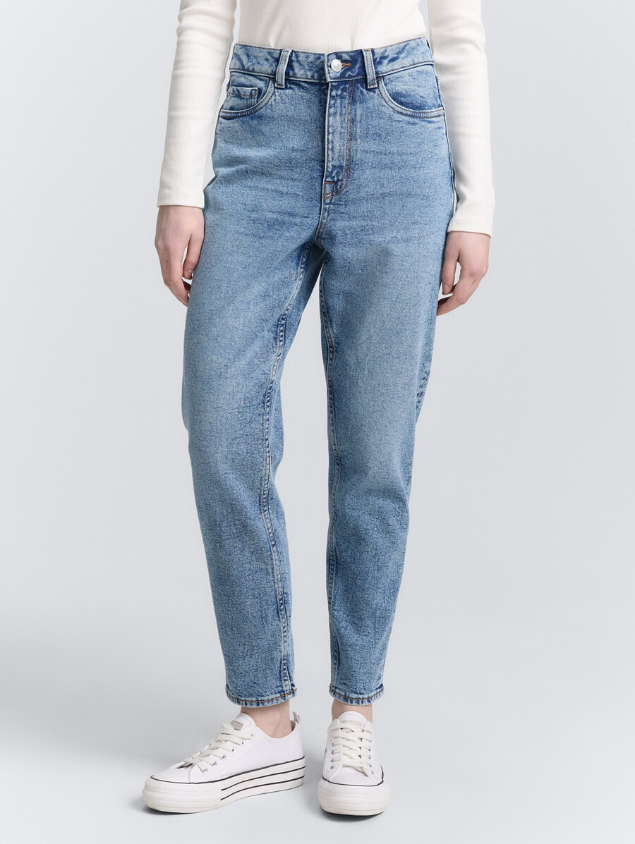 ttlinley mom high waist ankle jeans