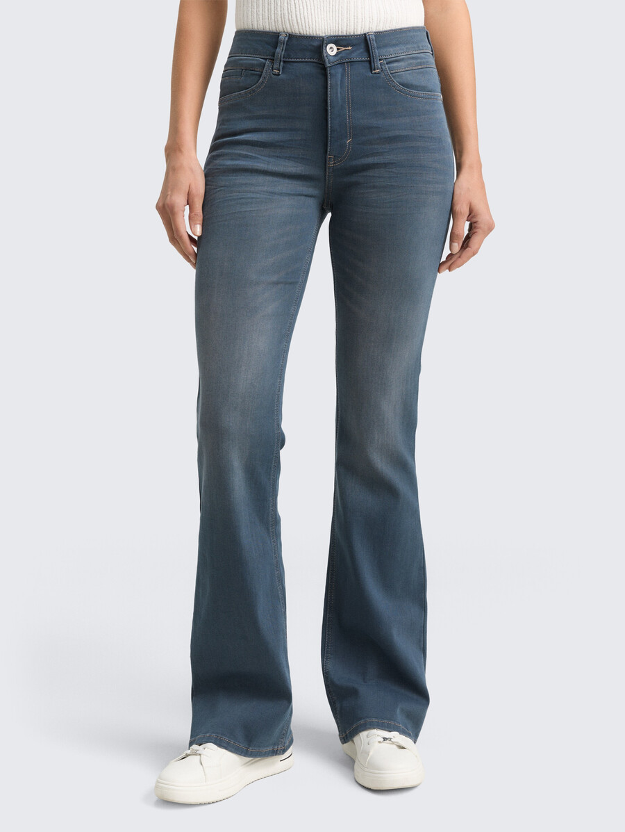 ttstella bootcut-jeans mit stretch