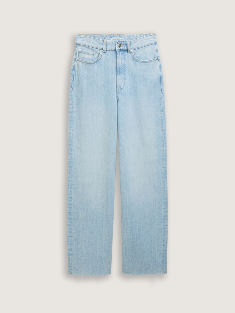 weite jeans mit stretch