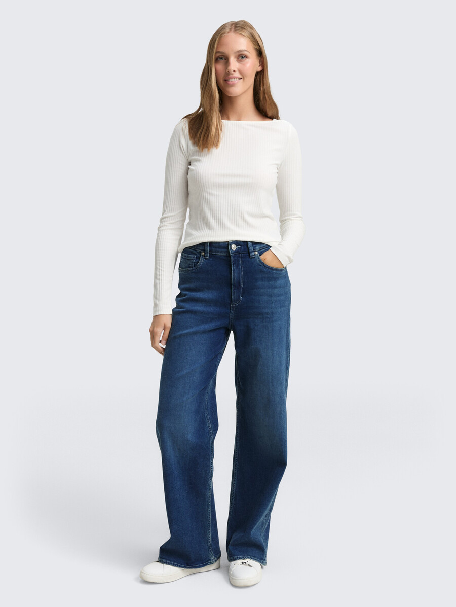 ttlinou wide high waist jeans