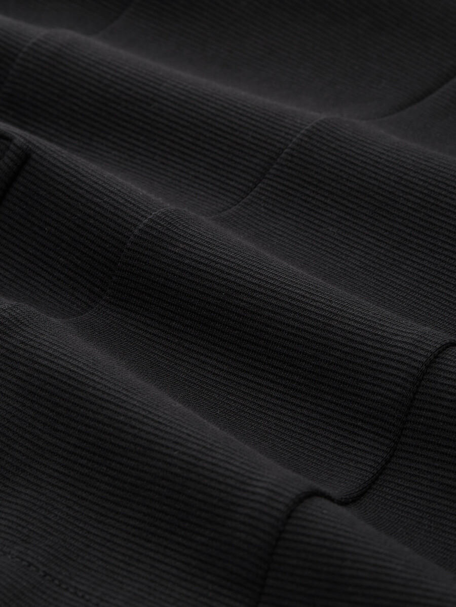 schmal geschnittener blazer mit ottoman-struktur
