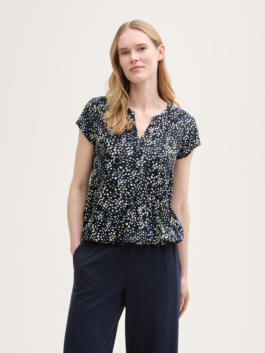 bluse mit muster