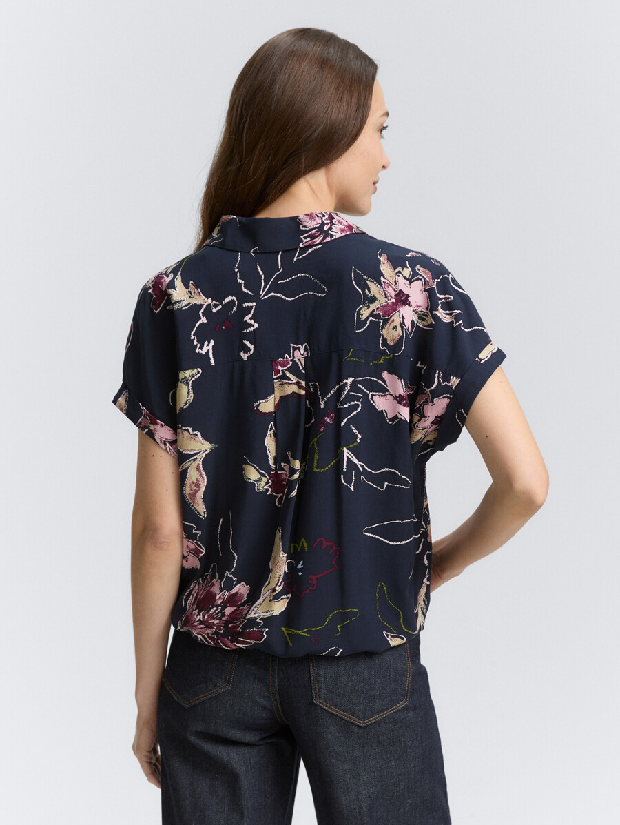 bluse mit muster