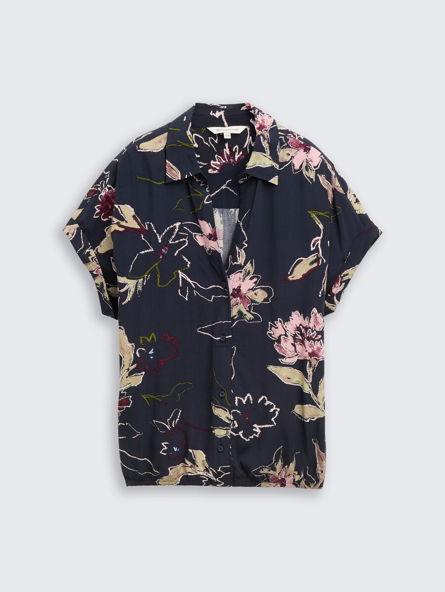 bluse mit muster