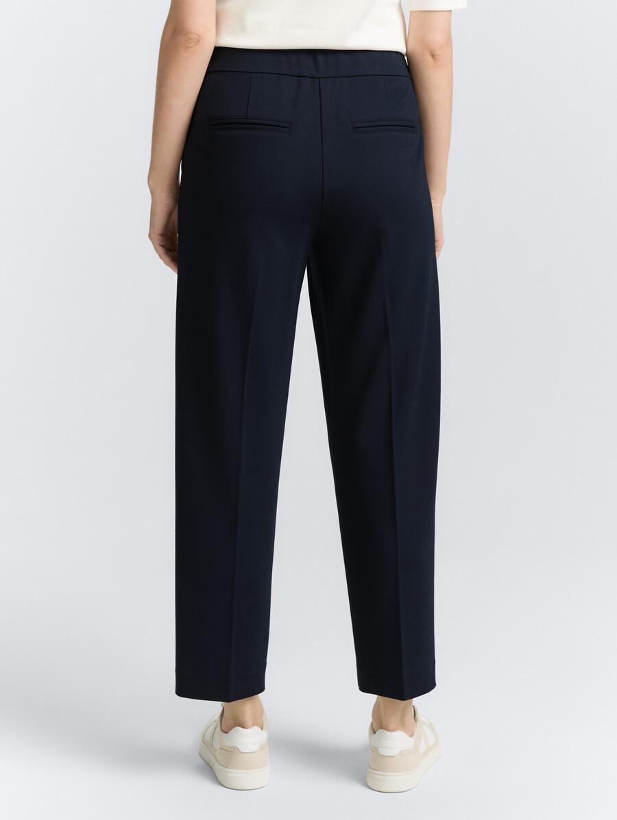 cropped ttmia straight pants