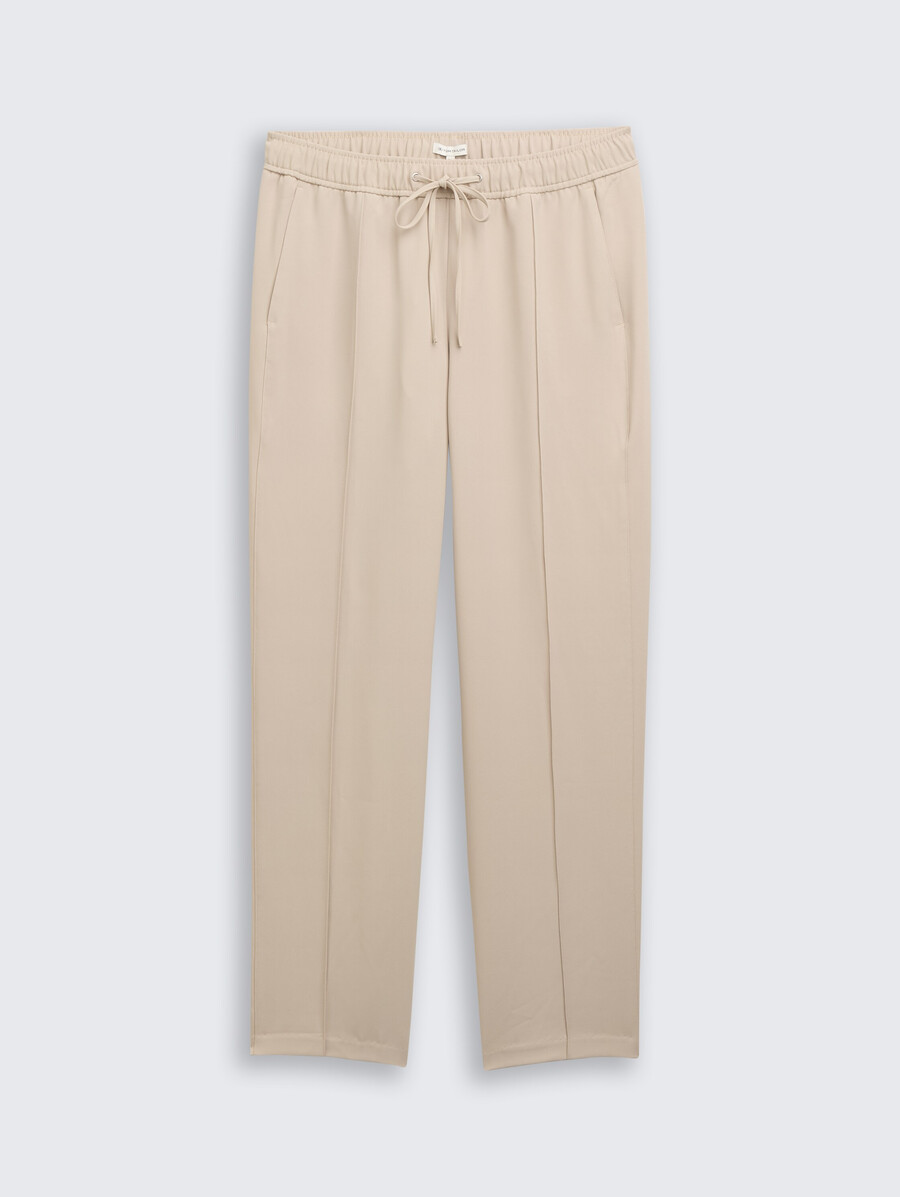 lockere gerade geschnittene hose