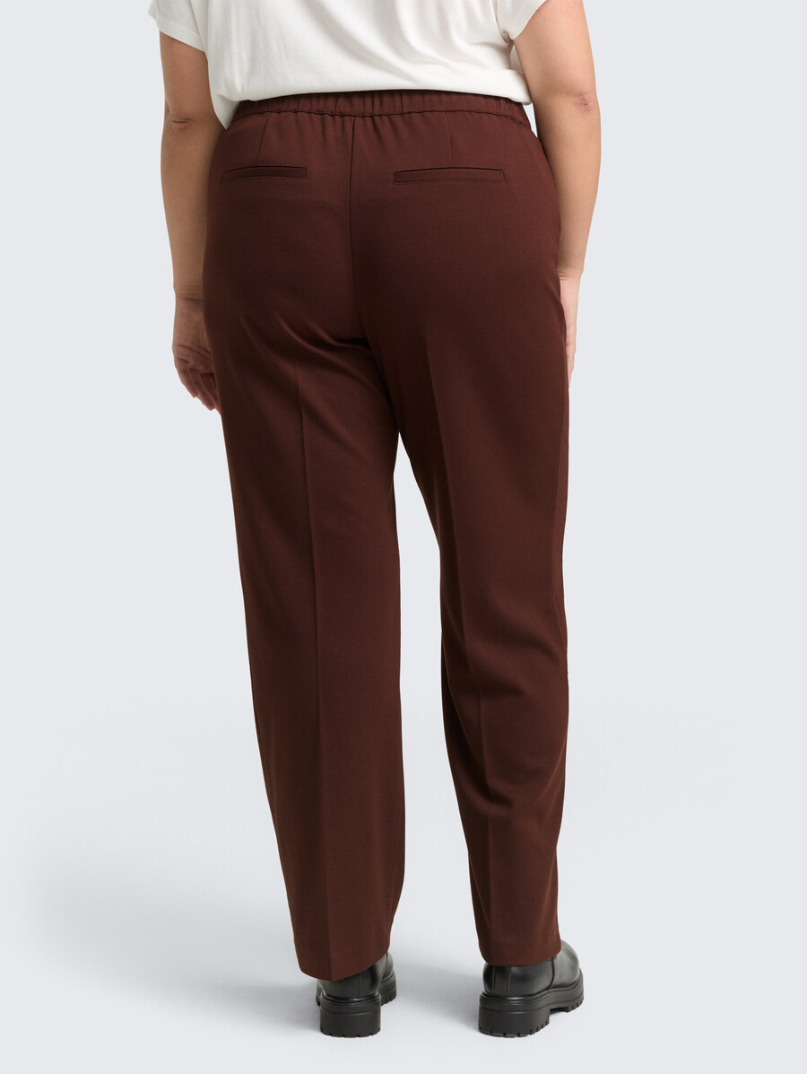 plus size – gerade geschnittene hosen