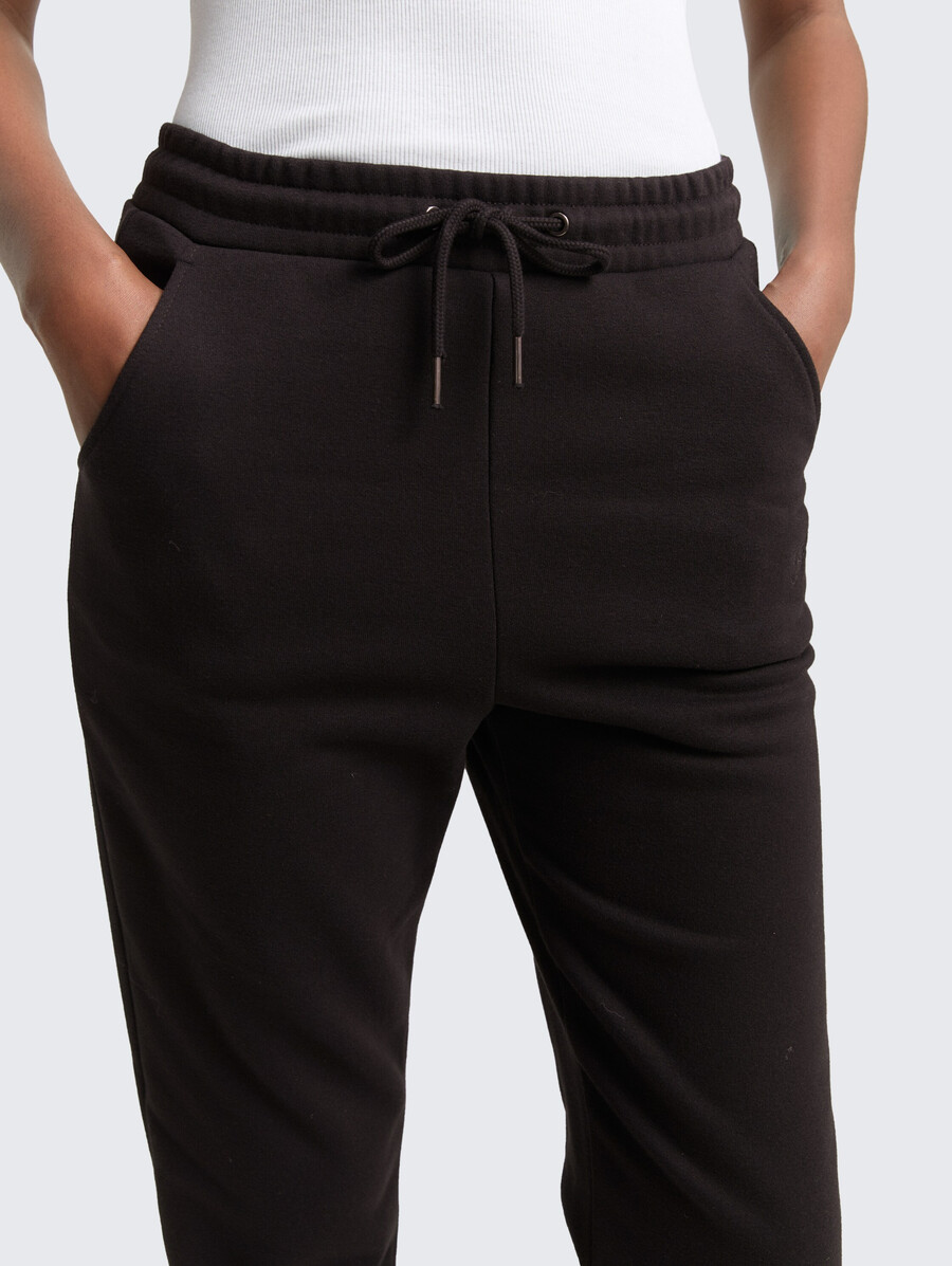 jogginghose mit glitzerstickerei
