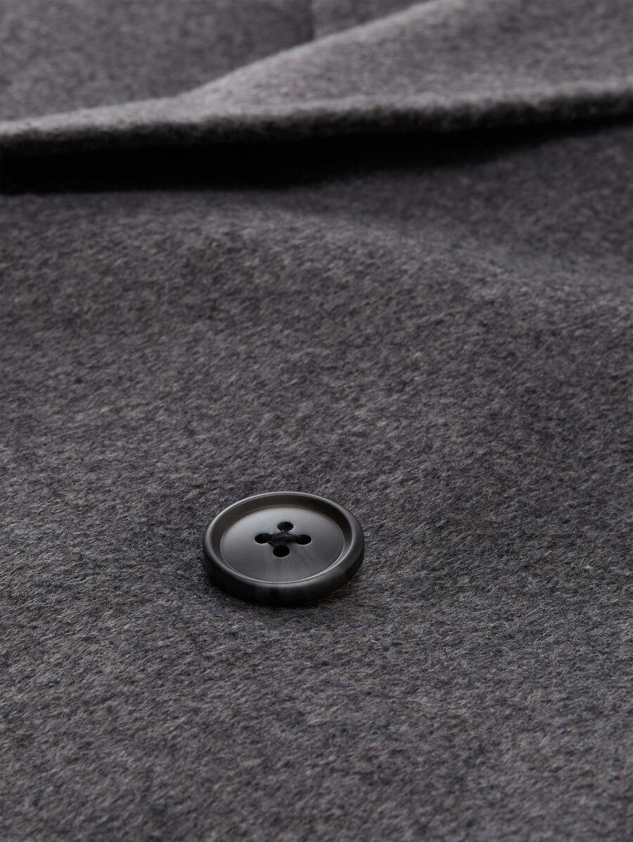 caban-jacke mit wollanteil