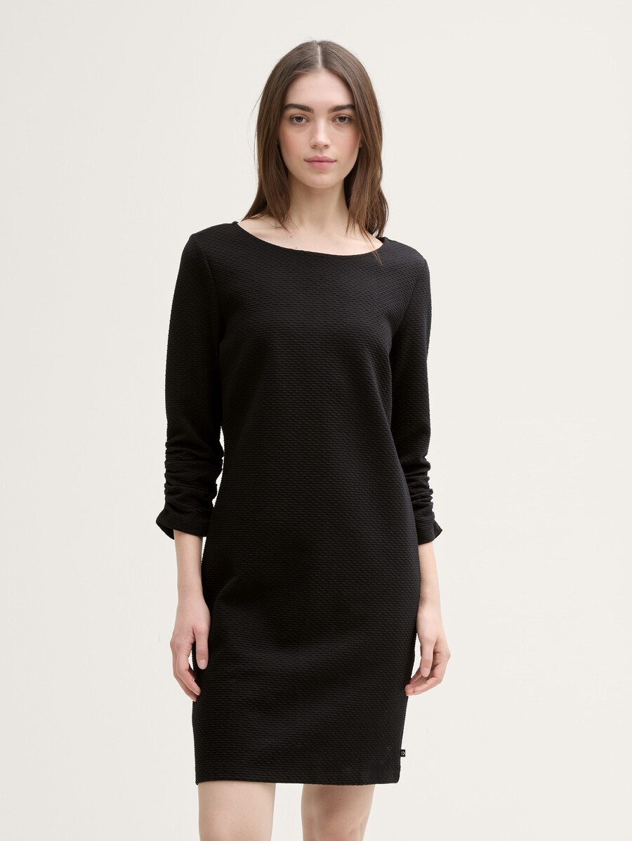 minikleid mit 34-Ärmeln