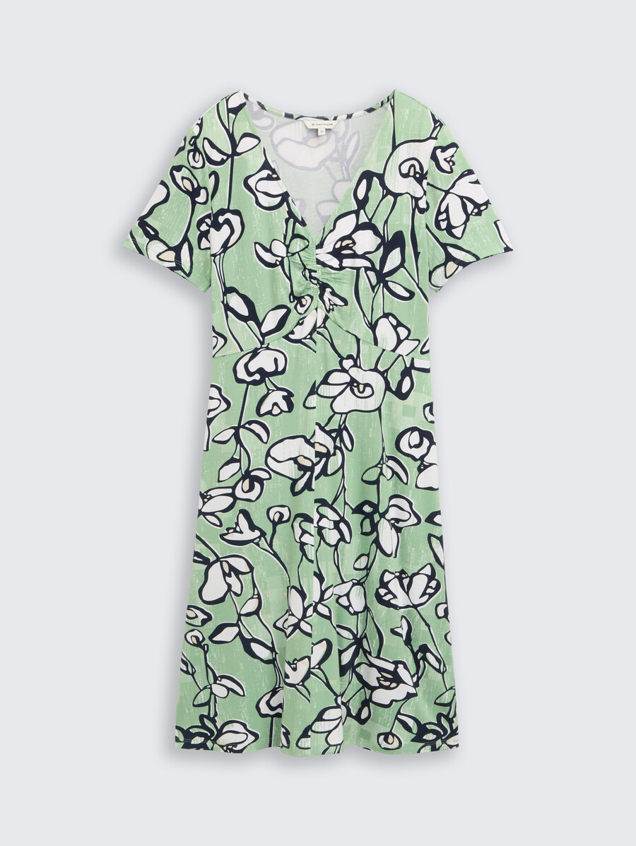 kleid mit rüschen
