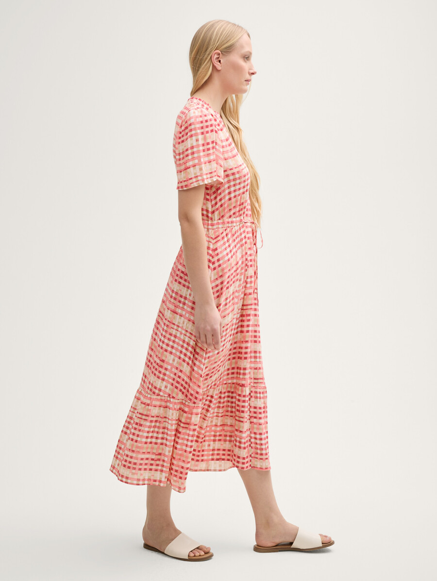 maxikleid mit muster
