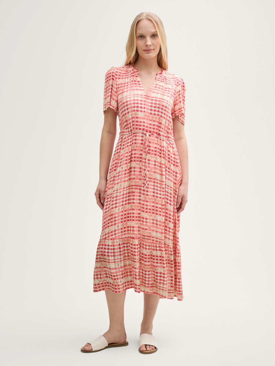 maxikleid mit muster