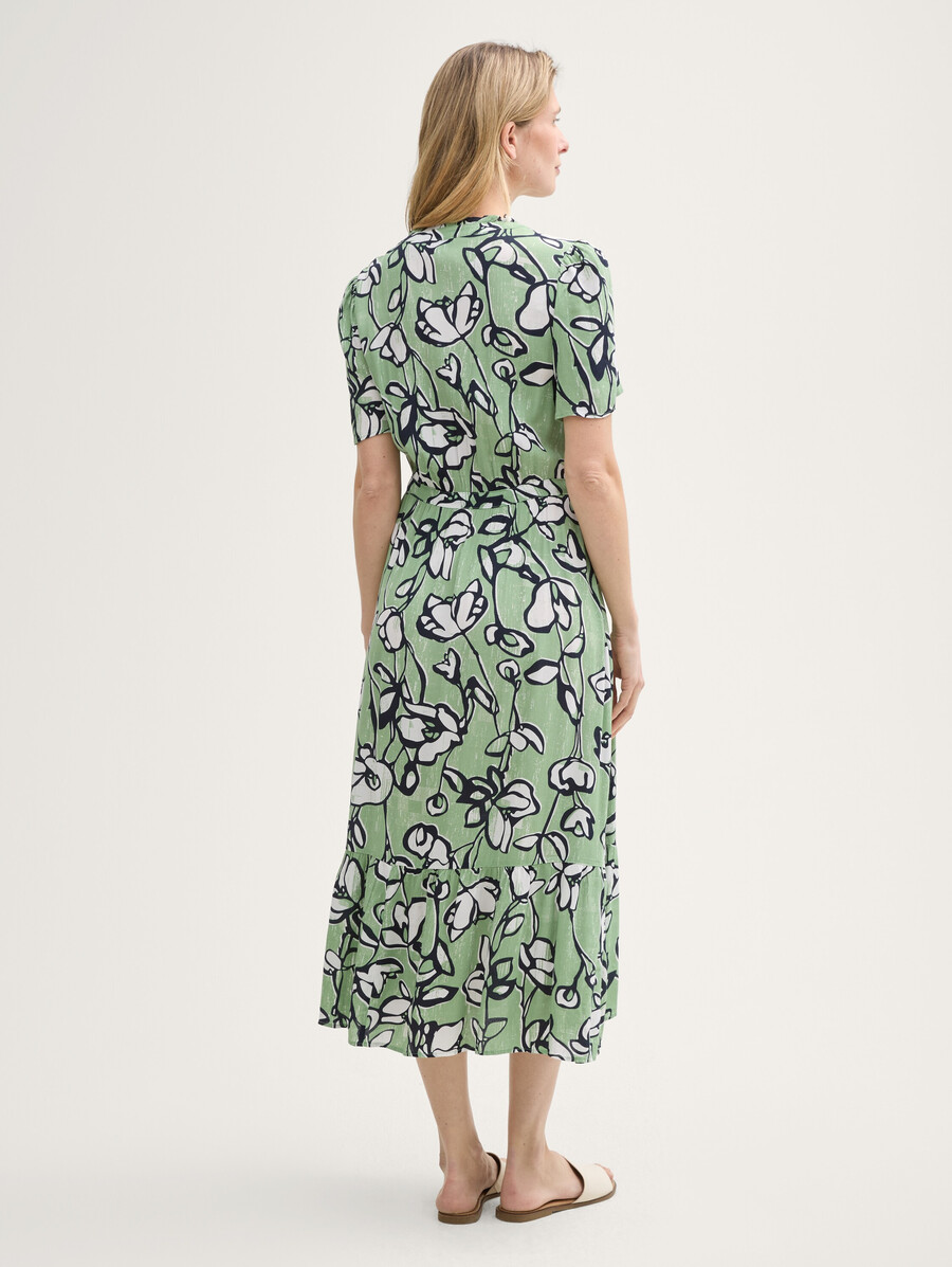 maxikleid mit muster