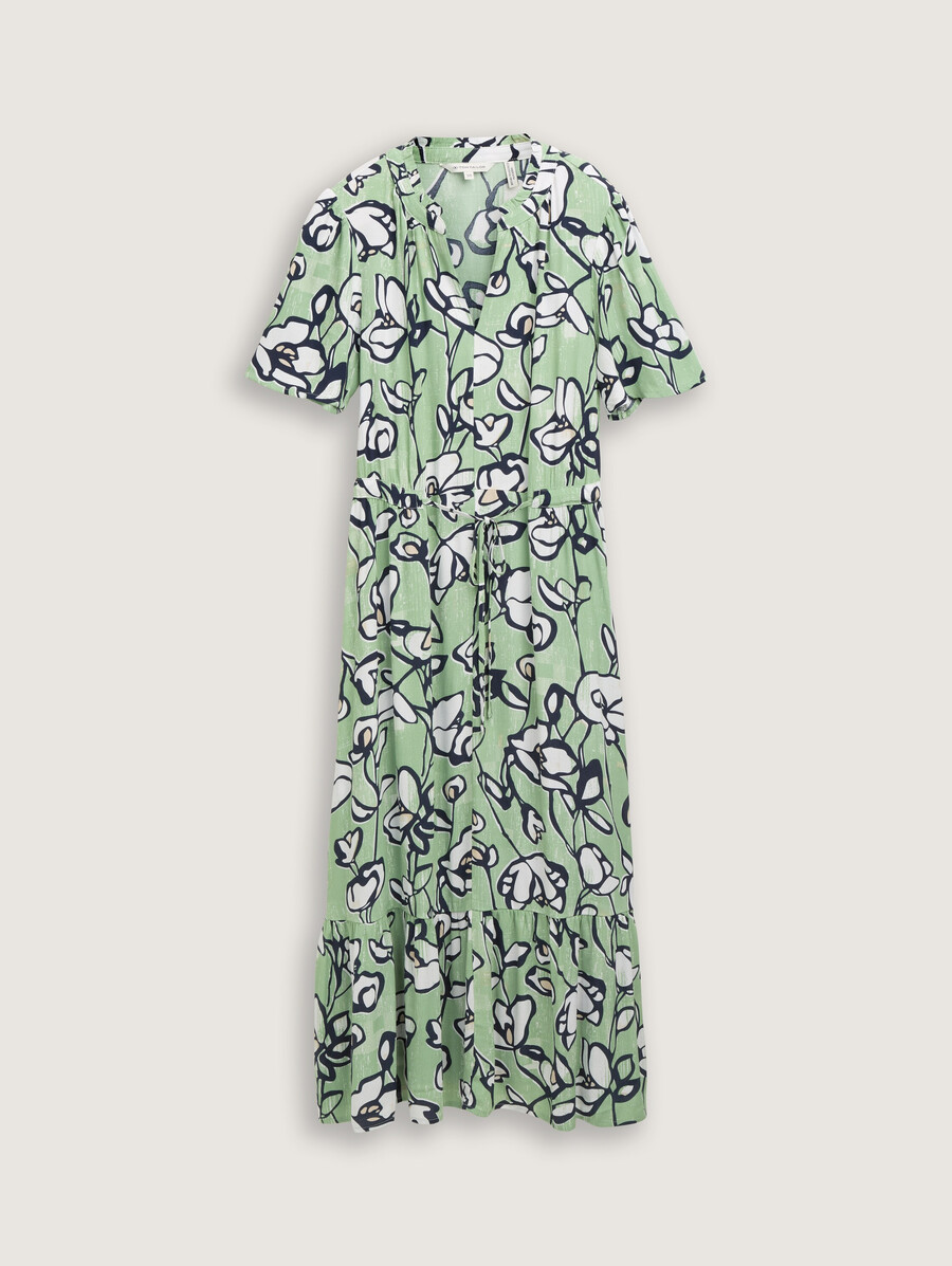 maxikleid mit muster