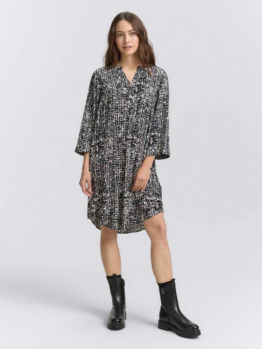 kleid mit muster