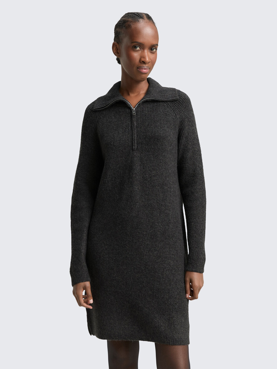 minikleid mit troyerkragen