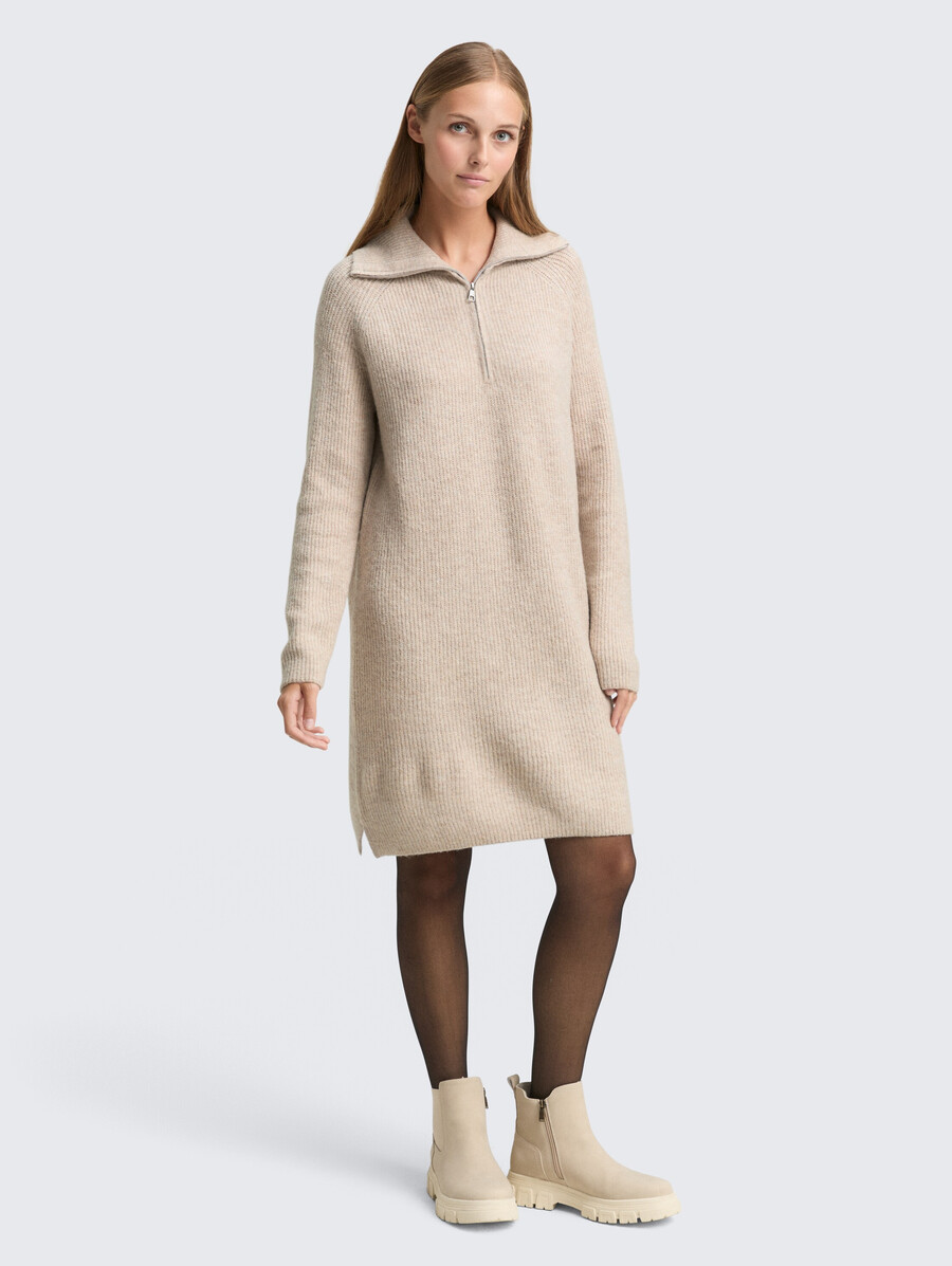 minikleid mit troyerkragen