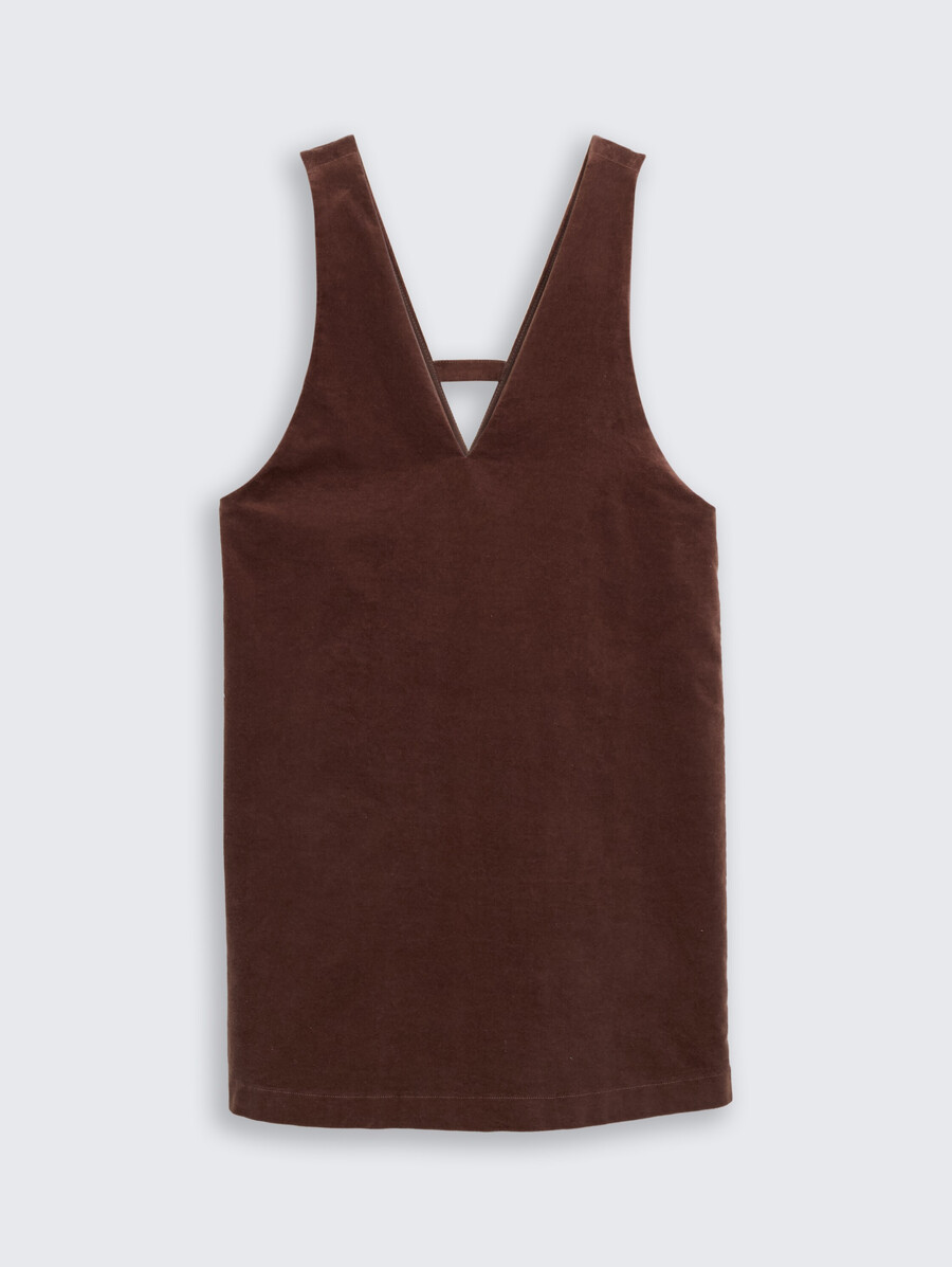 minikleid aus samt
