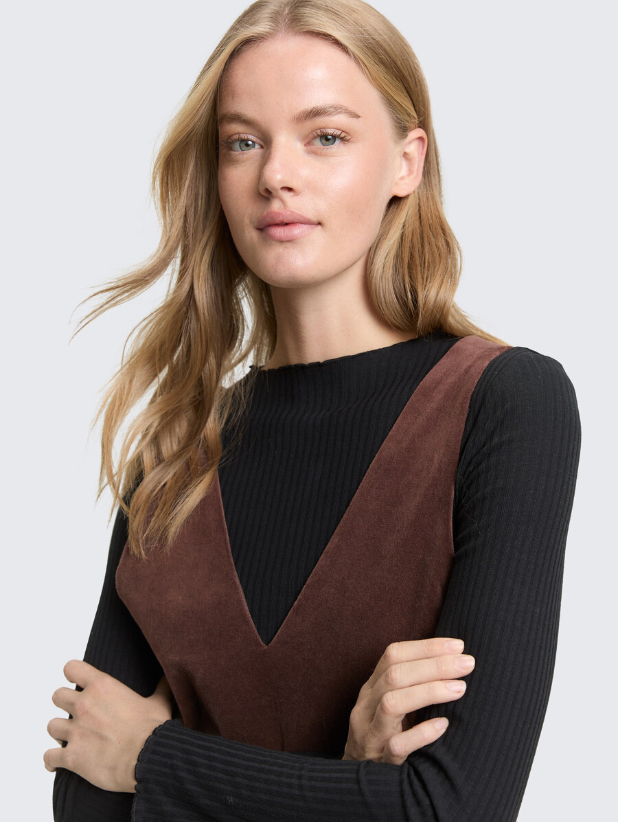 minikleid aus samt