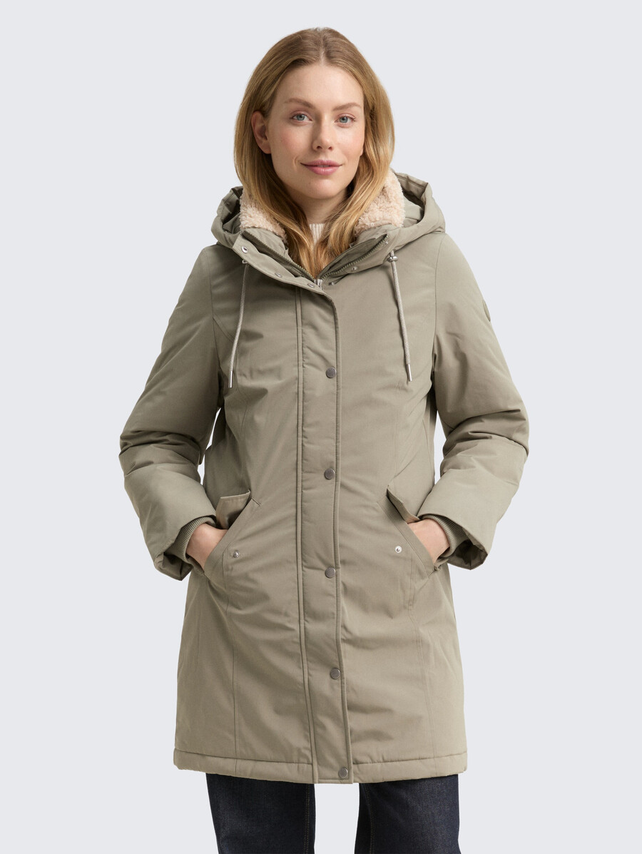 winterparka mit kapuze