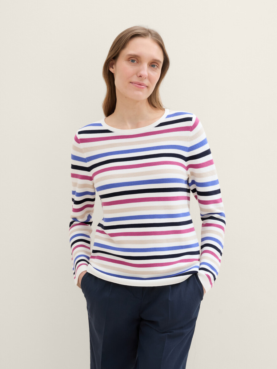 strickpullover aus baumwolle