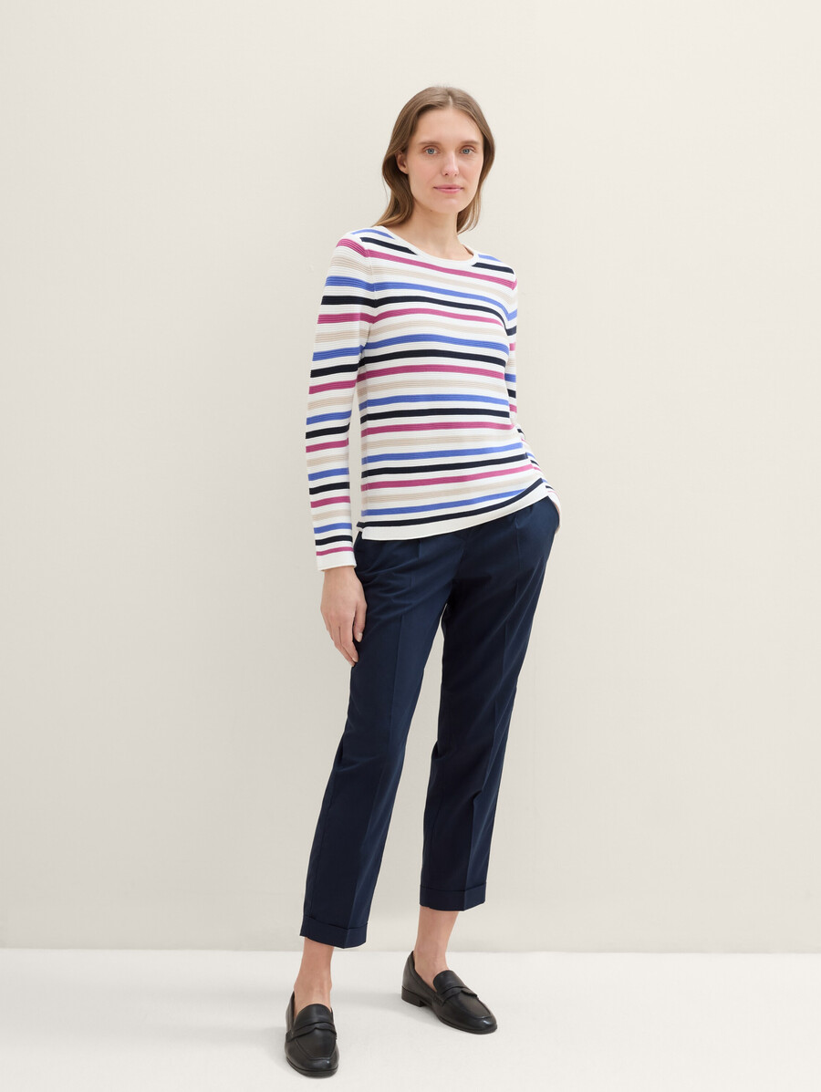 strickpullover aus baumwolle