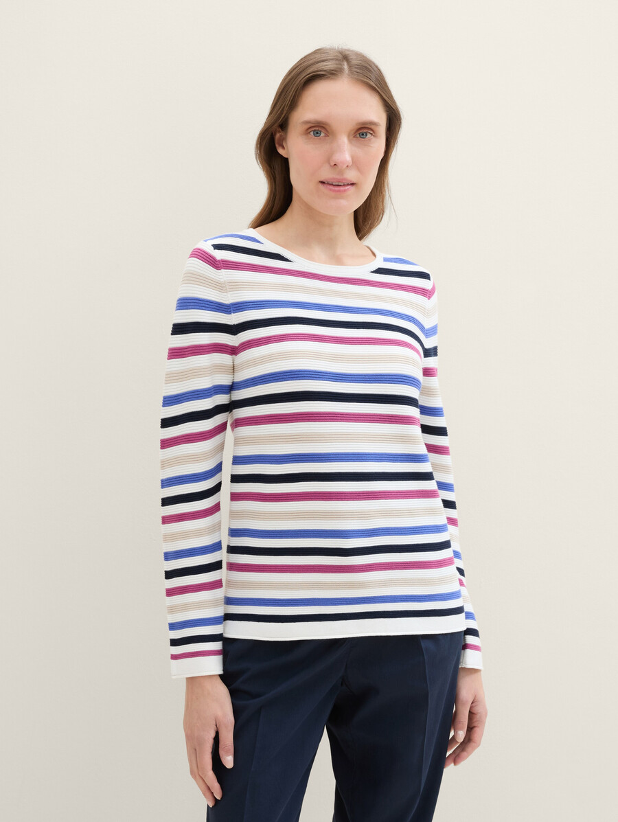 strickpullover aus baumwolle