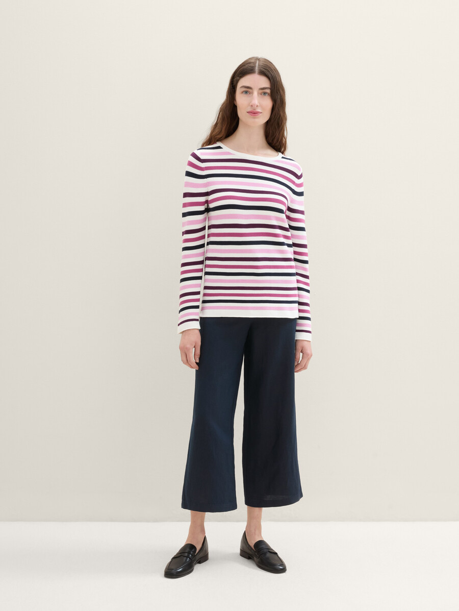 strickpullover aus baumwolle