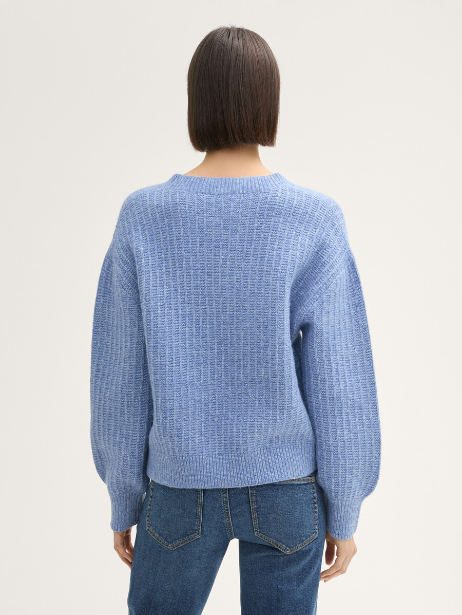 strickpullover mit pailletten