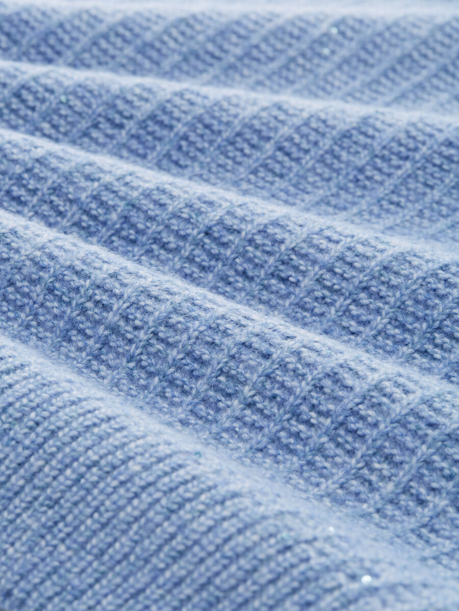 strickpullover mit pailletten