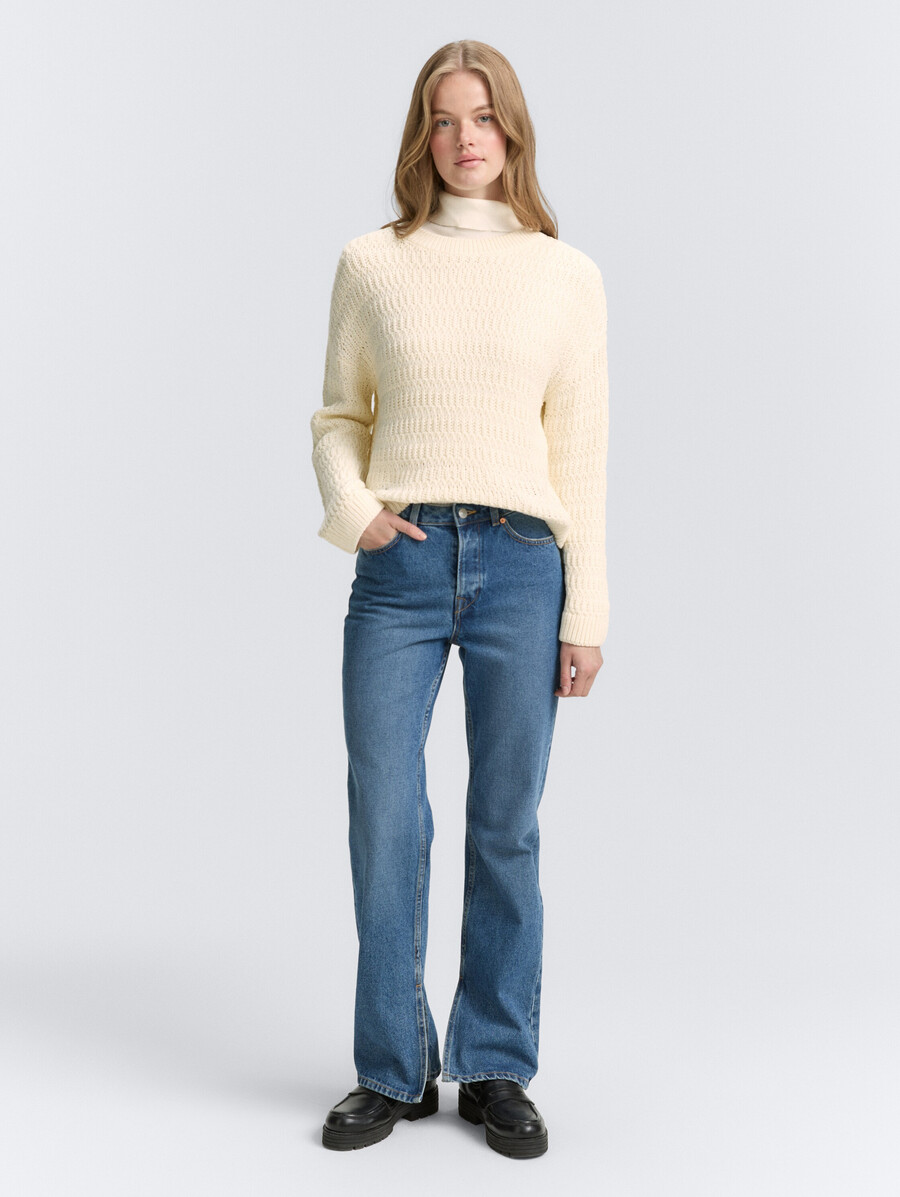 strickpullover in lockerer passform